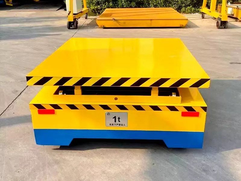hydraulic lift transfer cart