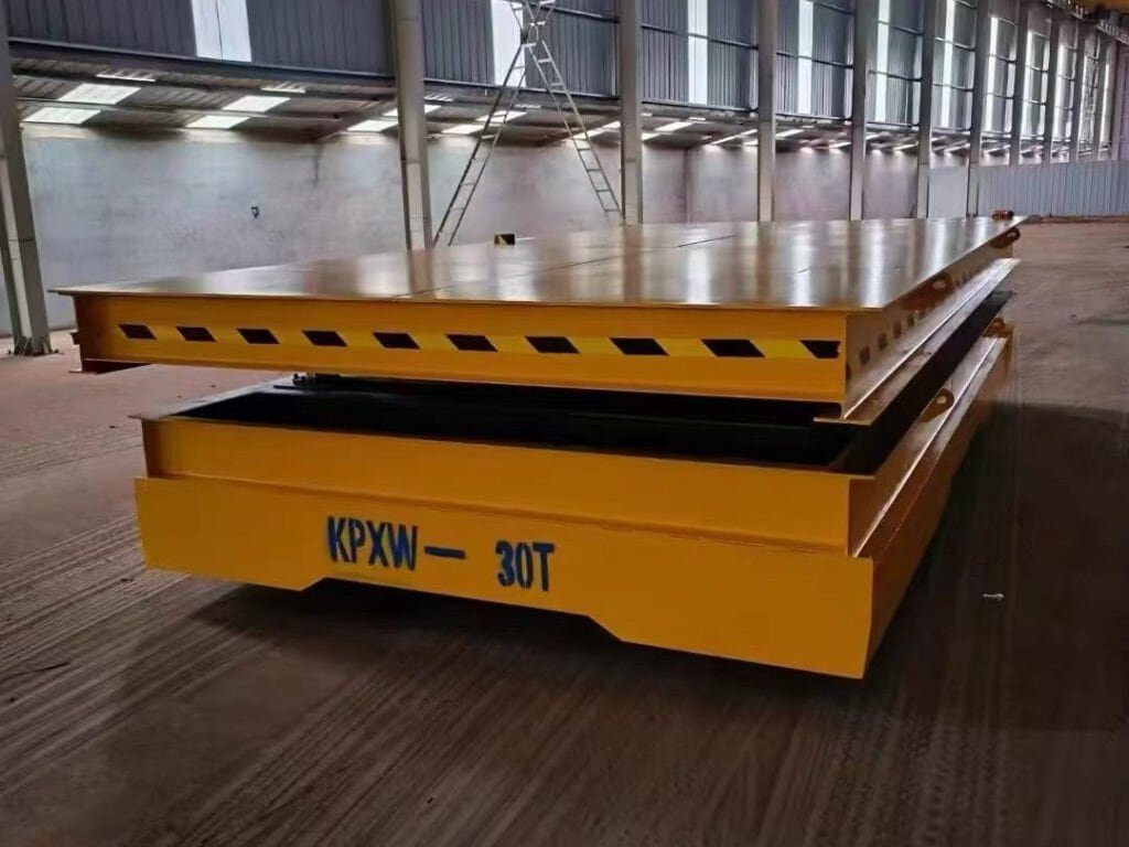 hydraulic lift transfer cart